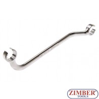 Разрезной ключ 14 мм, для топливных магистралей дизельных автомобилей- ZR-36DILW - ZIMBER TOOLS.
