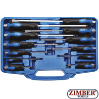 Screwdriver Set | 12 pcs. - ZB-7895- BGS-technic.