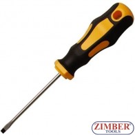 Screwdriver Slot SL 3 mm Blade Length 80 mm (7946-3) - BGS technic