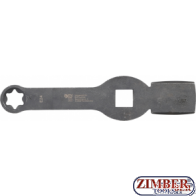 КЛЮЧ ТИП E (TORX) С 2 УДАРНЫМИ ПОЛОСТЯМИ E24 (ZB-35324) - BGS technic