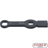 Slogging Ring Spanner | Hexagon | with 2 Striking Faces | 18  mm -35348- BGS technic.
