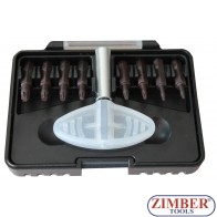 Torx Plus Extractor Set 9pcs - ZR-36TPES9 - ZIMBER TOOLS.