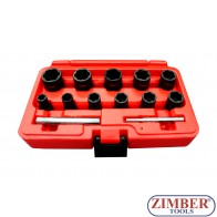 10pc Twist Socket Extractor Set 10 - 19mm 3/8" - ZIMBER TOOLS