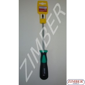Hammer Pozidriv screwdrivers 6 Х 150 (ZL-S601 6X150 (+)) - ZIMBER TOOLS