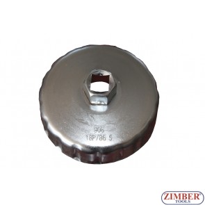 End Cap Oil Filter Wrench 86,5-mm/18 - ZK-1014