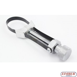 Metallic Strap Wrench for Oil Filter 65-110 mm, ZR-17MSW65110 - ZIMBER TOOLS.