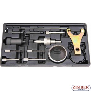 Набор инструмента для фиксации двигателя Citroen, Peugeot 1.8, 2.0, 2.2 - ZR-36ETTS298 - ZIMBER-TOOLS