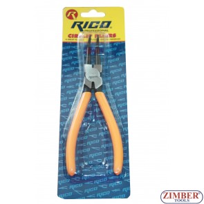 Circlip Pliers | angled | for outside Circlips | 170-mm- RICO