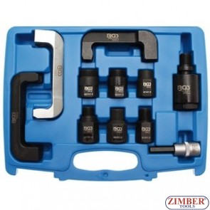 Diesel Injector Removal Kit 10 pcs. - 7777 - BGS technic.