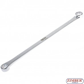 Double Ring Spanner extra long 21 x 23 mm (1186-21x23) - BGS technic