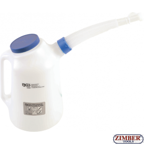 Fluid Flask with flexible Spout and Lid 6 L (9569) - BGS technic