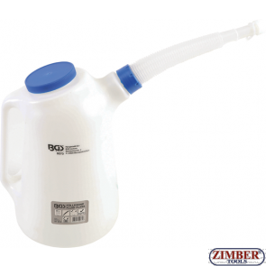 Fluid Flask with flexible Spout and Lid 8 L (9570) - BGS technic