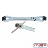 Ключ за спирачни тръбички с тресчотков механизъм 11 mm - BGS