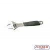 Adjustable Wrench with soft Rubber Handle max. 36 mm (1443) - BGS technic 
