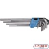 L-Type Wrench Set | extra long | internal Hexagon 1.5 - 10 mm | 9 pcs. - 808 -  Bgs technic.