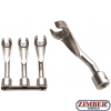 Pipe Wrench Set, open | 12.5 mm (1/2") Drive | 14 - 17 - 19 mm, 8450 -BGS technic.
