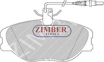 Накладки предни к-т - CITROEN EVASION, FIAT ULYSSE