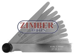 Feeler Gauge 20 Blades - ZR-36FG20 - ZIMBER TOOLS.