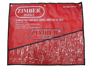 Offset Ring Wrenches Pouch Bag 12 Slots - ZIMBER TOOLS