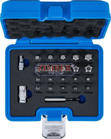 Bit Set | TS Star (for Torx Plus) | 23 pcs. - 5056 - BGS technic. 