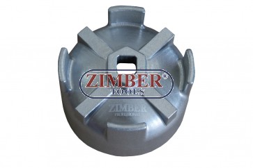 Ključ za filter ulja BMW, VOLVO SW 87mm,16point - ZR-36OFCW87 - ZIMBER TOOLS.