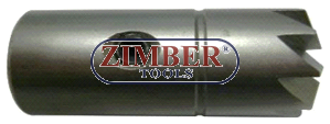 Čistač brtvenih površina injektora 14x14mm   ZR-41FR08 - ZIMBER TOOLS