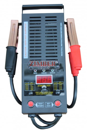 Digitalni ispitivač za baterije 12V 250Ah / 1,000 CCA - ZT-04D3002 - SMANN TOOLS.