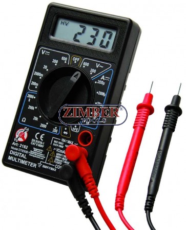 Digital Multimeter- 2182 - BGS technic.