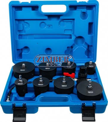 Turbo Charger Diagnosis Tool Set | 9 pcs. - 70339 - BGS-technic.