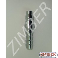 Накрайник за въздух 3/8" стомана - ZIMBER