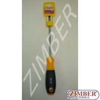 Slotted screwdrivers 6 Х 150 (ZL-S600 6X150 (-)) - ZIMBER TOOLS