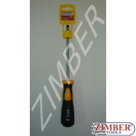 Slotted screwdrivers 6 Х 150 (ZL-S601 6X150 (-)) - ZIMBER TOOLS