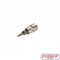1/4" Star socket bit 32mmL, Т27 (ZR-15BS14T27) - ZIMBER TOOLS