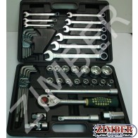 Set natičnih ključeva 1/2" Surface 51-dijelni, (4512) - FORCE