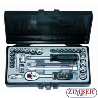 Set utičnih ključeva, 1/4", 31-digeni (2312-5) - FORCE