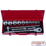 Set utičnih ključeva, 3/4", 14-dijelni (6141-5) - FORCE