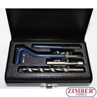 Комплект за възтановяване на резби M8x1.25. 25бр - ZIMBER