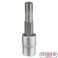 1/2" Spline socket bit (100mmL) M-13mm, 34910013 - FORCE