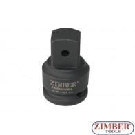 3/4" F x 1" M Impact adaptor, ZR-3609IA61 - ZIMBER-TOOLS