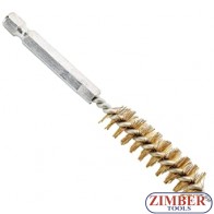 Brass Brush | 17 mm | 6.3 mm (1/4") Drive - HGA32 - 17 - SMANN TOOLS.