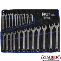 Set okasto-viličastih ključeva, sjajno kromiran | 6 - 32 mm | 25-dijelni (9290) - BGS technic