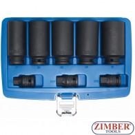 Drive Shaft Socket Set | 27 - 36 mm | 8 pcs. - 5335 - Bgs - technic.