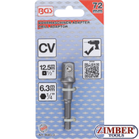 Electric Drill Adaptor | 6.3 mm (1/4") Drive / 12.5 mm (1/2")|9685-3 - BGS technic.