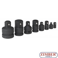 1/4" Female to 3/8" Male Impact Socket Adapter - ZR-09IA2F3M01 - ZIMBER TOOLS