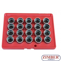 20PC VW,AUDI WHEEL LOCKING KEY SET.   - ZR-36WLSRKVA20 - ZIMBER TOOLS