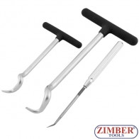 Set za montažu O-prstena 3-dijelni,  ZR-36SP03 - ZIMBER TOOLS