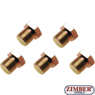 Vijci za ispuštanje ulja M15 x 1.5 mm 5 pcs. (126-SM15) - BGS technic