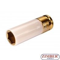 Protective Impact Socket 12.5 mm (1/2") Drive 19 mm (7202) - BGS technic