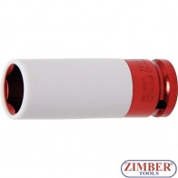 Protective Impact Socket | 12.5 mm (1/2") Drive | 21 mm -7203 - Bgs technic.