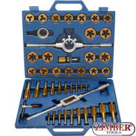 Tap and Die Set | Tin-Coated | M6 - M24 | 45-tlg. - 1899 - BGS technic.
